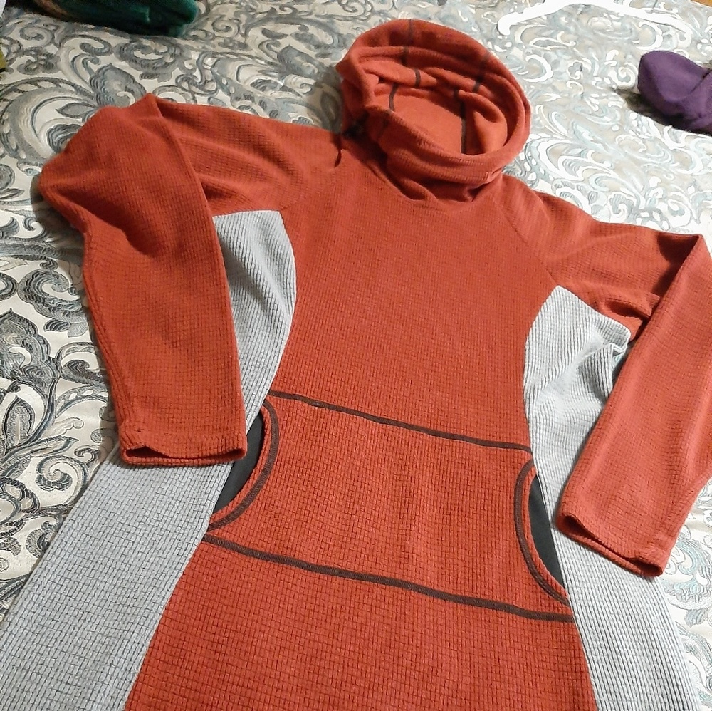 Melanzana microgrid hoodie